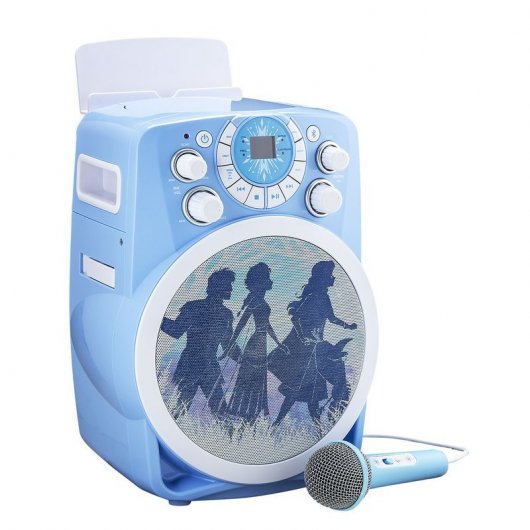 KIDdesigns Frozen 2 Altavoz Karaoke Bluetooth con Micrófono