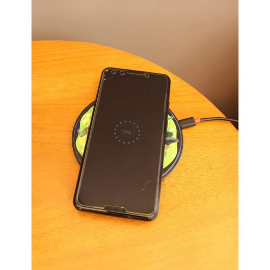 Lazerbuilt Rick y Morty Base de Carga Inalámbrica 10W