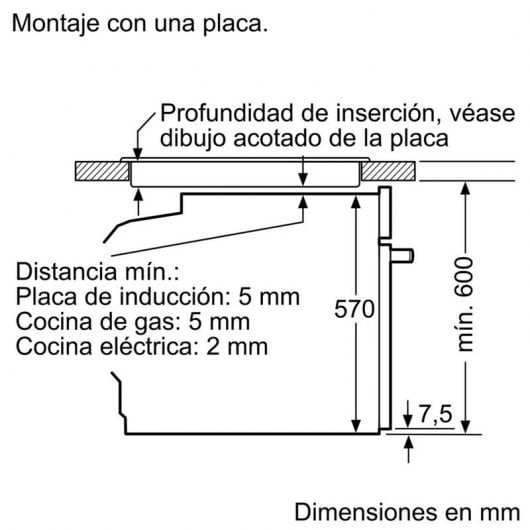 Bosch HBA512ES0 7 Forno multifunzione 71L A Acciaio inossidabile