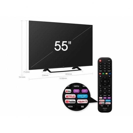 Hisense 55A7300F 55" LED UltraHD 4K HDR