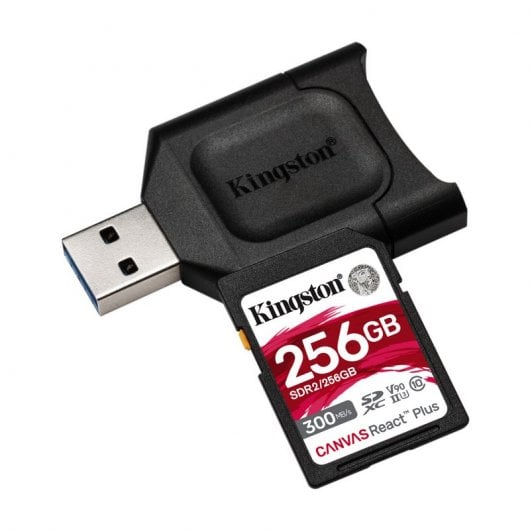 Kingston Technology Canvas React Plus 256 Go SD UHS-II Classe 10
