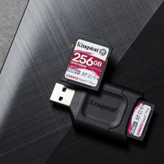 Kingston Technology Canvas React Plus 256 Go SD UHS-II Classe 10