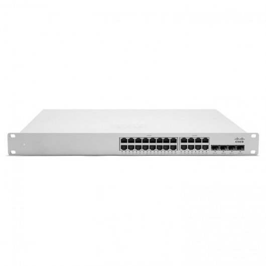 Cisco Meraki MS350-24X-HW Switch Gestionado L3 24 Puertos Gigabit PoE + 4 Puertos 10G SFP+