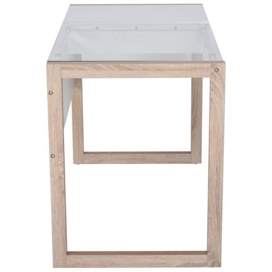 HomCom Mesa de Escritorio 120x60x75cm Blanca