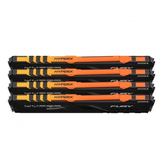 Kingston HyperX Fury RGB DDR4 2400MHz 128GB 4x32GB CL15