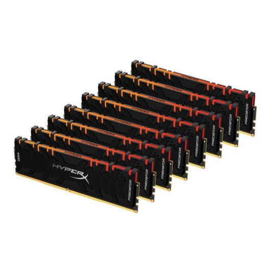 Kingston HyperX Predator RGB DDR4 3200MHz 256GB 8x32GB CL16