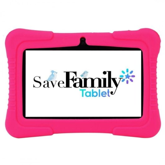 Tablet SaveFamily Tablet Infantil WiFi 7" 16GB Rosa