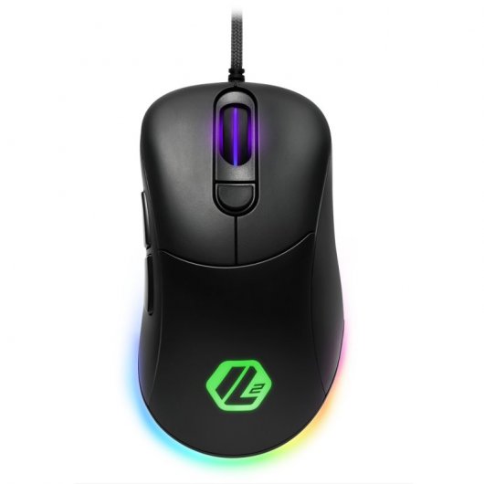 Mouse da gioco Sharkoon Light² 100 5000 DPI Nero