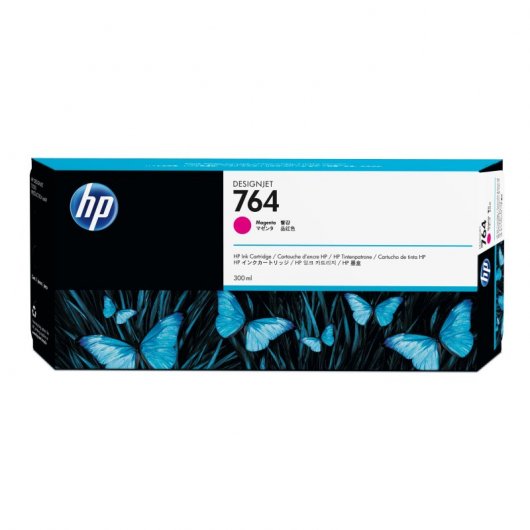 HP 764 300-ml Magenta DesignJet Ink Cartridge cartuccia d'inchiostro 1 pz Originale