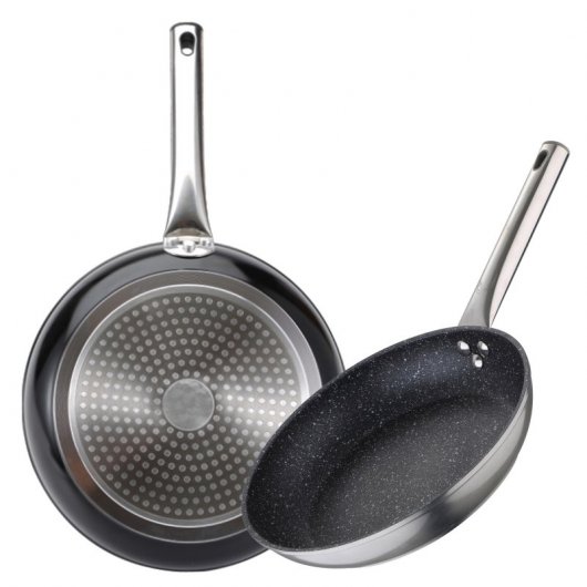 Bergner Neon Set 2 Sartenes de Aluminio 20 y 30cm