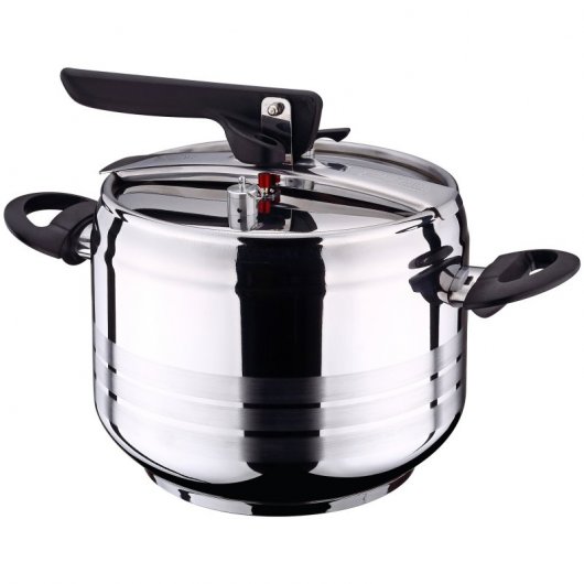 Bergner Professional Chef Platinum Set 2 Sartenes de Aluminio 20 y 24cm + Olla a Presión 5L