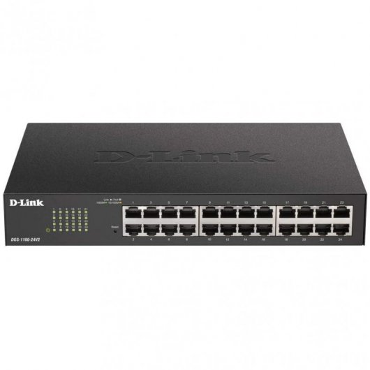 Commutateur géré D-Link DGS-1100-24V2 24 ports Gigabit