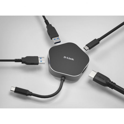 Hub D-Link DUB-M420 da USB-C a HDMI/USB-C/2x USB 3.0