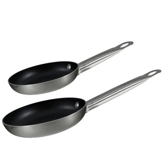 San Ignacio Professional Chef Platinum Set 2 Sartenes de Aluminio + 4 Recipientes Herméticos