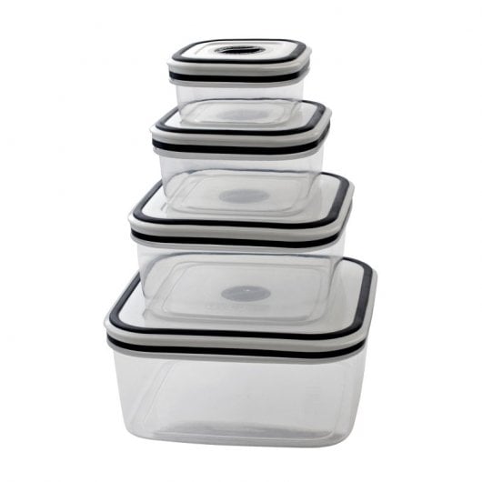 San Ignacio Professional Chef Platinum Set 2 Sartenes de Aluminio + 4 Recipientes Herméticos