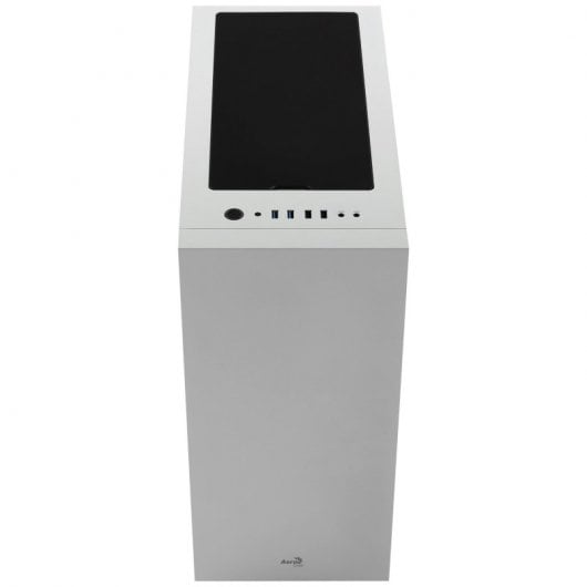 Aerocool FLO Cristal Templado USB 3.1 Blanca