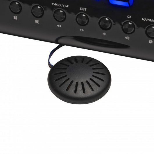 Denver CR-718 Radio Despertador Negro