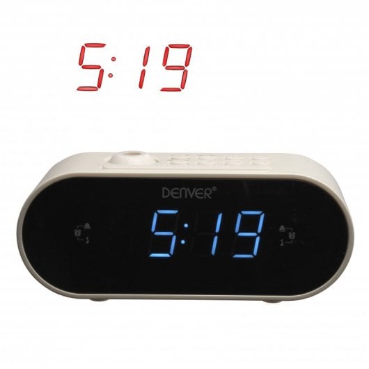 Denver CRP-717 Radio Despertador Blanco