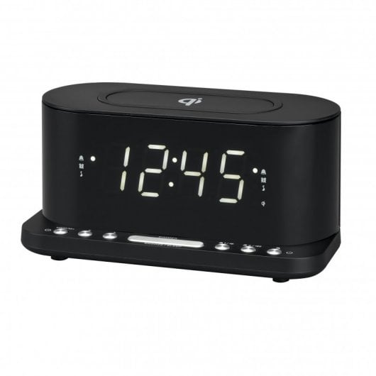 Denver CRQ-110 Radio Despertador con Carga Qi