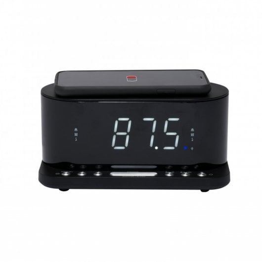 Denver CRQ-110 Radio Despertador con Carga Qi
