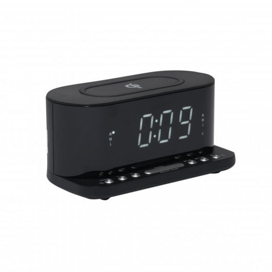 Denver CRQ-110 Radio Despertador con Carga Qi