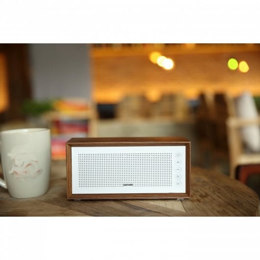 Denver BTS-210 Altavoz Bluetooth 10W Blanco