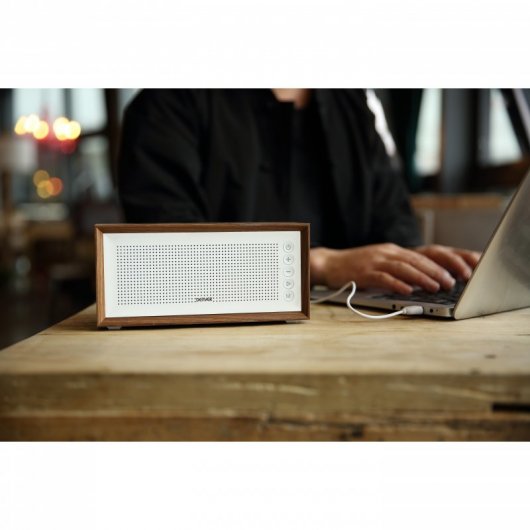 Denver BTS-210 Altavoz Bluetooth 10W Blanco