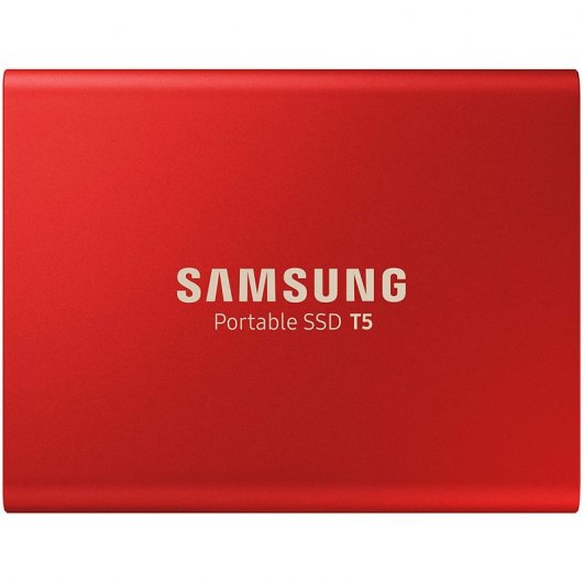Samsung T5 SSD Externo 500GB USB-C 3.1 Rojo
