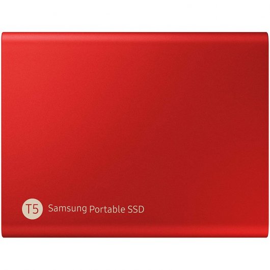 Samsung T5 SSD Externo 500GB USB-C 3.1 Rojo