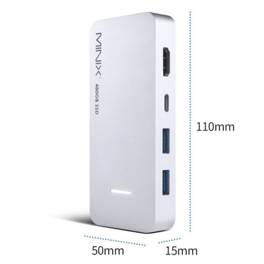 Minix NEO Storage Plus USB-C Centro de Almacenamiento SSD Multipuerto