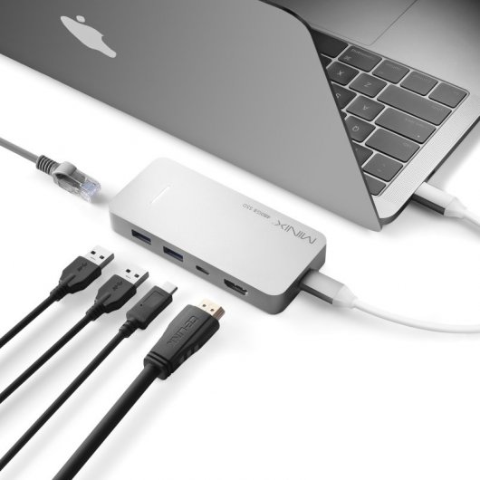 Minix NEO Storage Plus USB-C Centro de Almacenamiento SSD Multipuerto