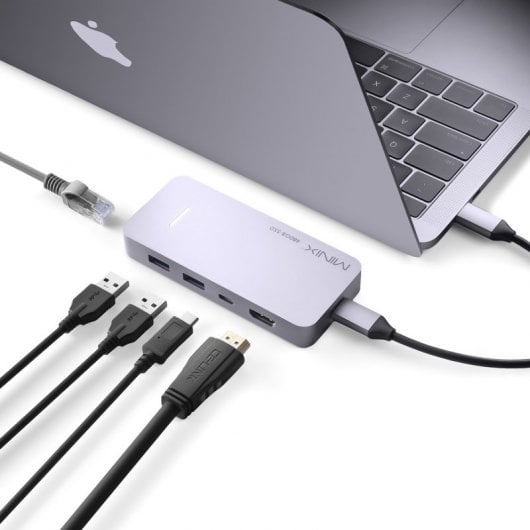 Minix NEO Storage Plus USB-C Centro de Almacenamiento SSD Multipuerto
