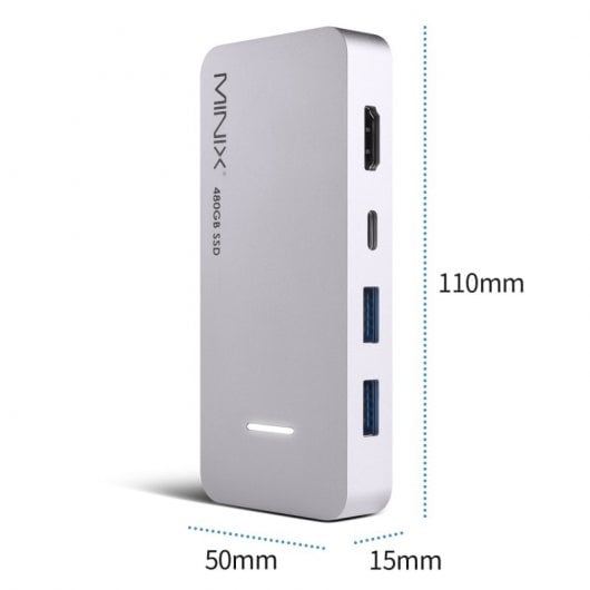 Minix NEO Storage Plus USB-C Centro de Almacenamiento SSD Multipuerto