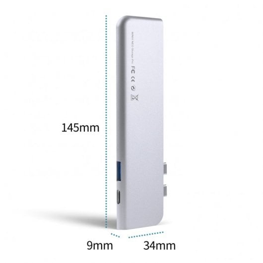 Minix Neo Storage Pro Hub de Almacenamiento SSD Multipuerto USB-C para MacBook
