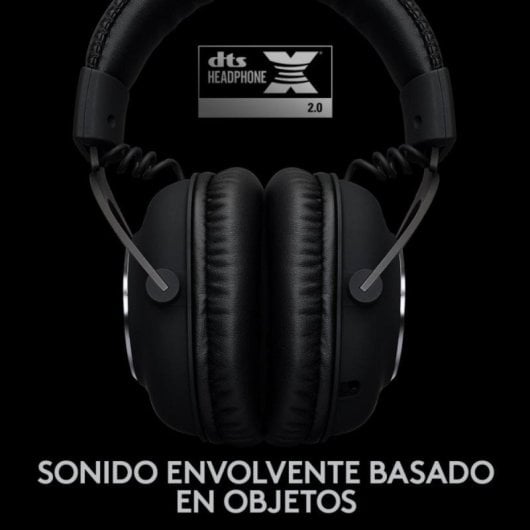 Auricolari Logitech G Pro X Wireless LIGHTSPEED Gaming con microfono Blue VO!CE e surround DTS, neri