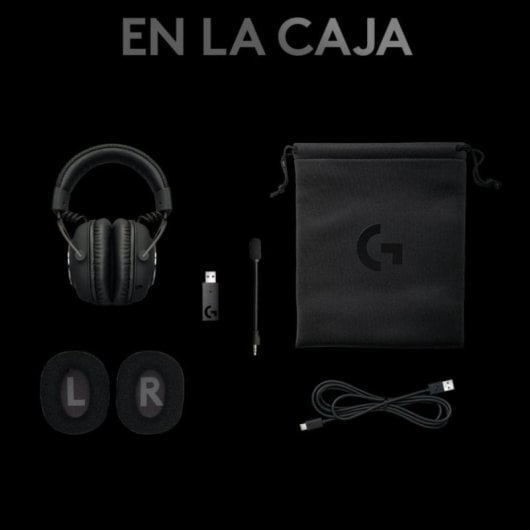 Auricolari Logitech G Pro X Wireless LIGHTSPEED Gaming con microfono Blue VO!CE e surround DTS, neri