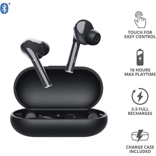 Trust Nika Touch Auricolare True Wireless Stereo (TWS) In-ear Musica e Chiamate Bluetooth Nero