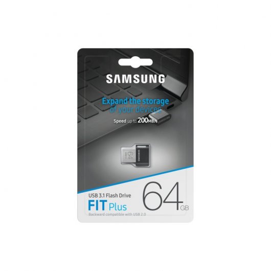 Samsung MUF-64AB unità flash USB 64 GB USB tipo A 3.2 Gen 1 (3.1 Gen 1) Grigio, Argento