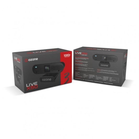 Ozone LiveX50 Webcam Gaming FullHD