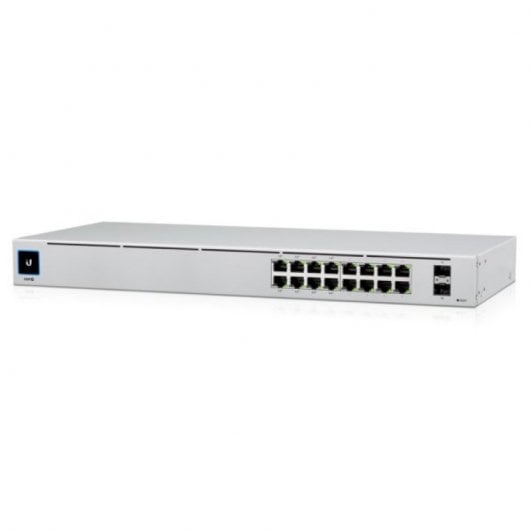 Ubiquiti USW-16-POE Switch Gestionado 16 Puertos Gigabit + 2 Puertos SFP