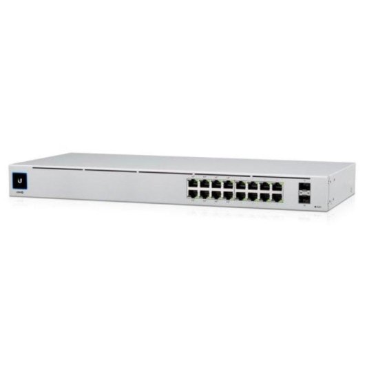 Ubiquiti USW-16-POE Switch Gestionado 16 Puertos Gigabit + 2 Puertos SFP