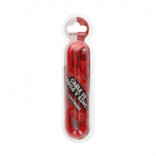 Contact Cable USB-A a Lightning 1.5m Rojo