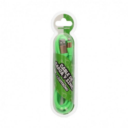 Contact Cable USB-A a Lightning 1.5m Verde