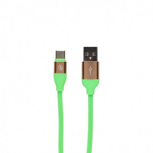 Contact CAble USB-A a USB-C 1.5m Verde