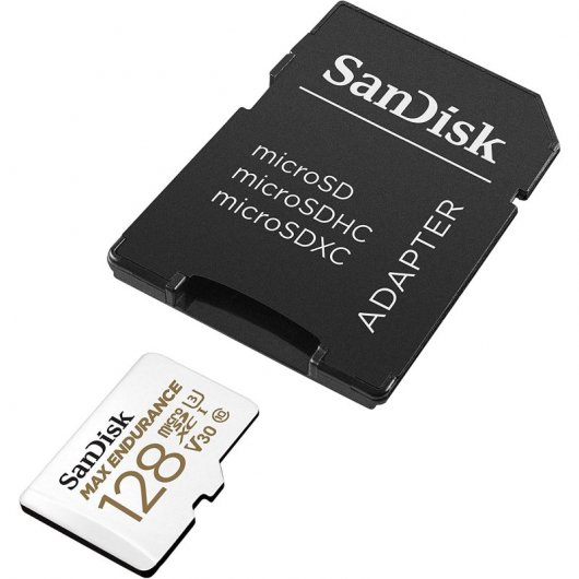 Sandisk Max Endurance MicroSDXC 128GB UHS-I Clase 10 + Adaptador SD