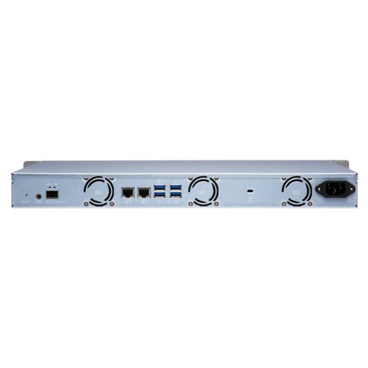 QNAP TS-431XeU NAS Rack (1 U) Ethernet/LAN Noir, Acier inoxydable Alpine AL-314
