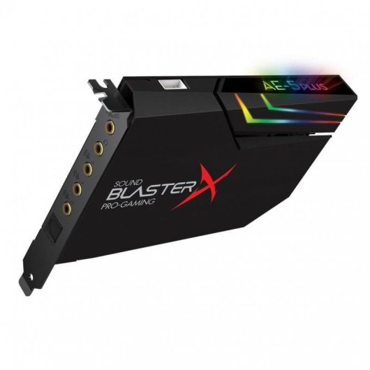 Scheda Audio Creative Sound BlasterX AE-5 Plus DAC RGB 5.1 PCI-E