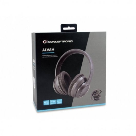 Conceptronic Alvah Auscultadores Bluetooth Pretos