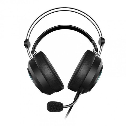 Auriculares Newskill Drakain con cable Jack 3,5 mm y USB RGB Gaming Negro