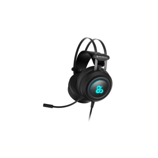 Auriculares Newskill Drakain con cable Jack 3,5 mm y USB RGB Gaming Negro